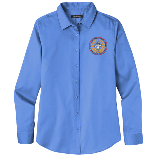 Ladies Long Sleeve SuperPro React Twill Shirt - LW808 Thumbnail