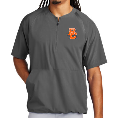 Repeat 1/2 Zip Short Sleeve Jacket - JST489 Thumbnail