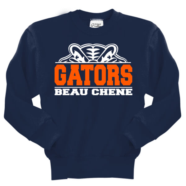 PC90Y - Essential Fleece Crewneck Sweatshirt (Gator Head) Thumbnail