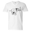 Unisex Softstyle® V-Neck T-Shirt Thumbnail